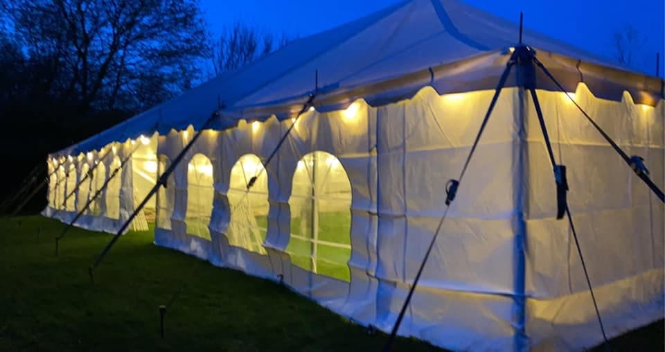 30' Tent Side Wall With Windows