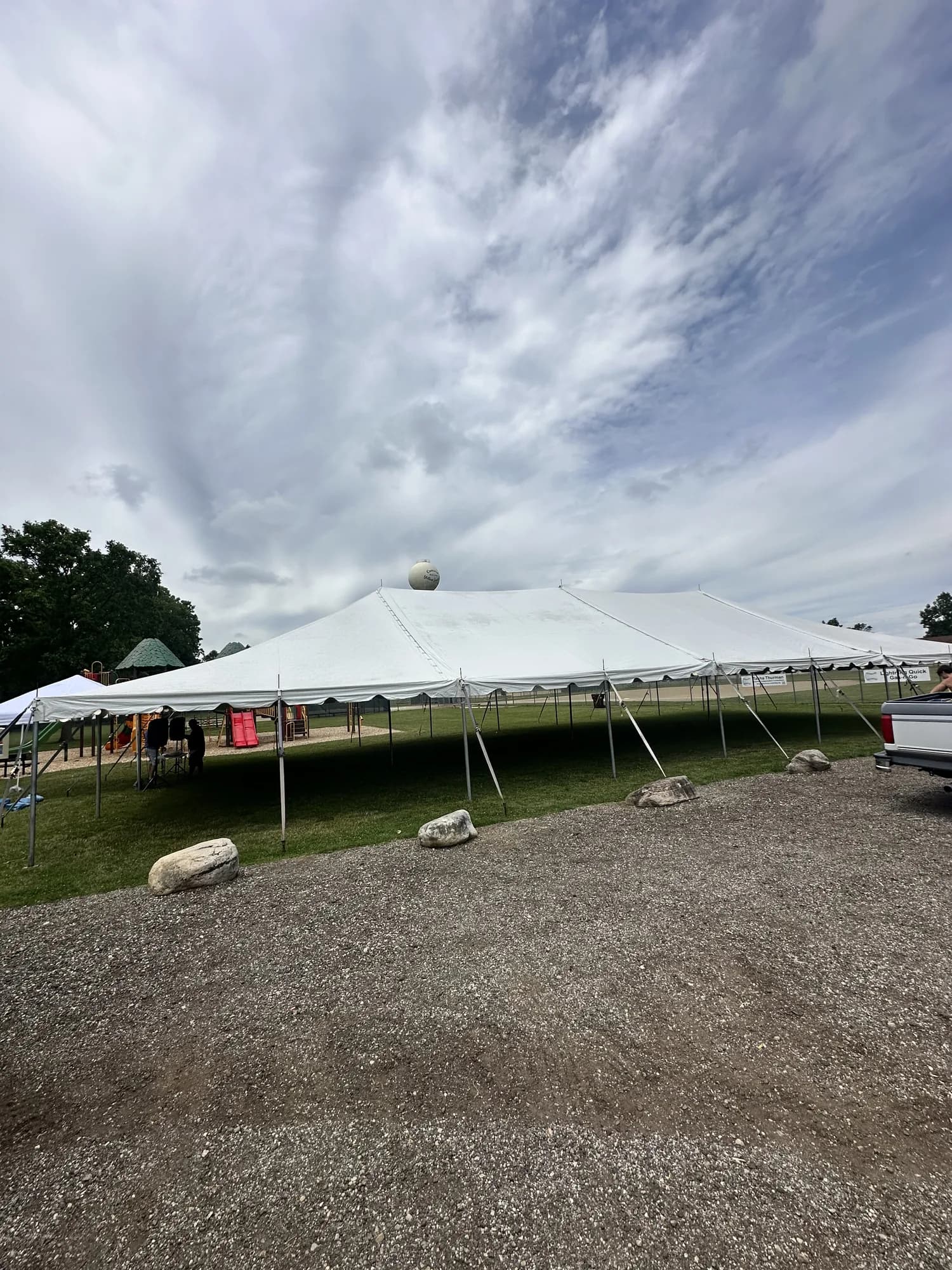40x80 Pole Tent